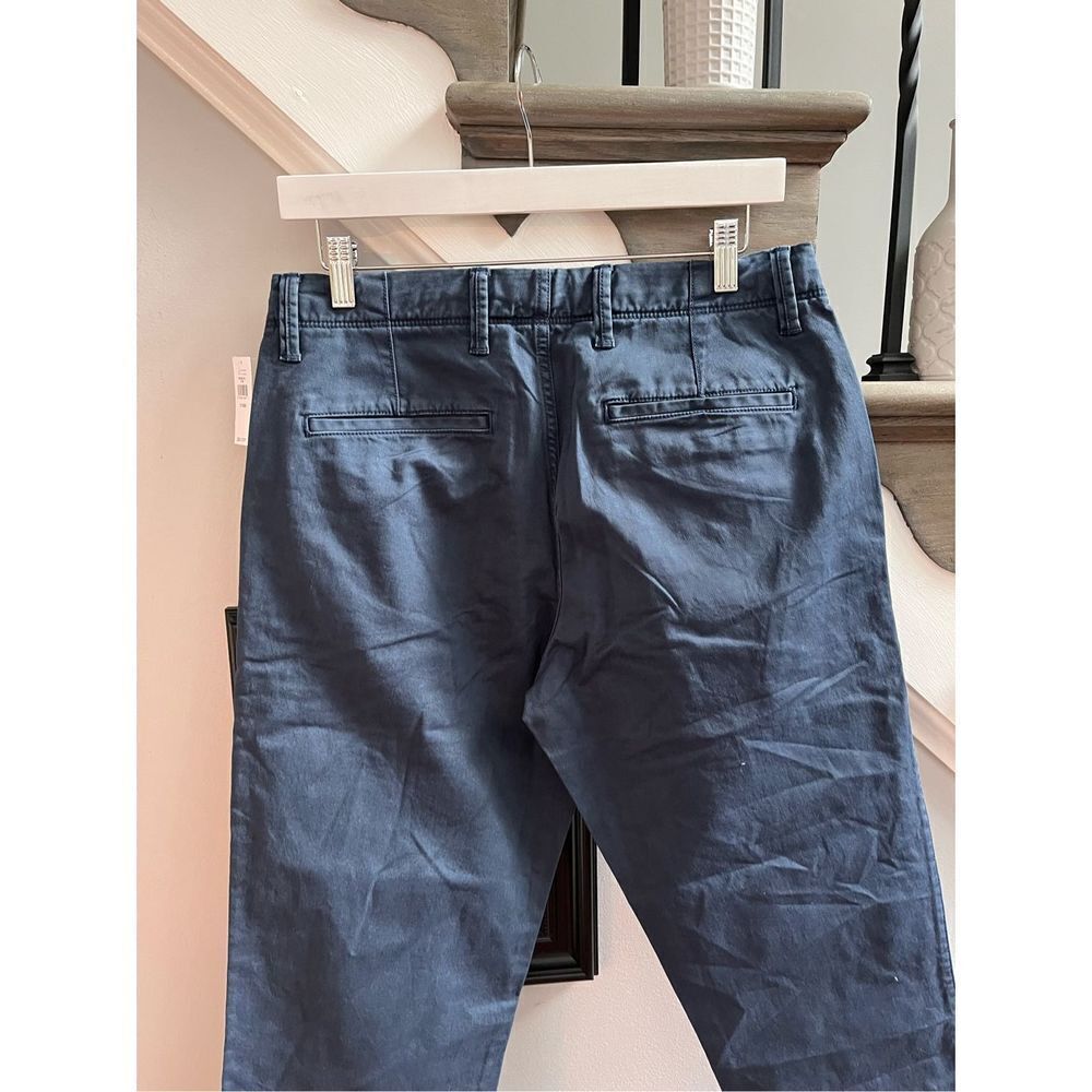 Gap Blue Sunwashed Khaki Pants sz 31X32 NWT
